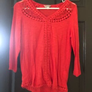 Coral top